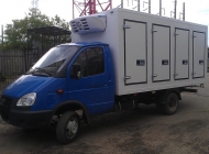 Изотермический восьмидверный фургон ГАЗ 3302